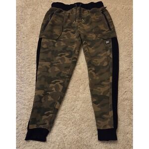 Akademiks Pull On Jogger Pants Men's Size 3XL Camouflage Zip Pockets